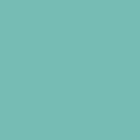 Polished Aqua paint color DE5724 #77BCB6