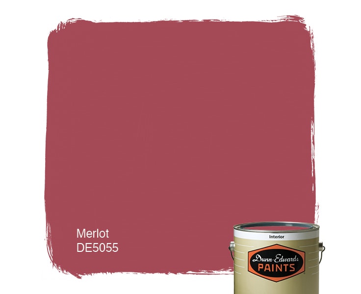 Merlot paint color DE5055
