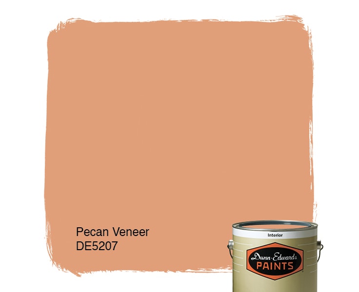 Pecan Veneer paint color DE5207