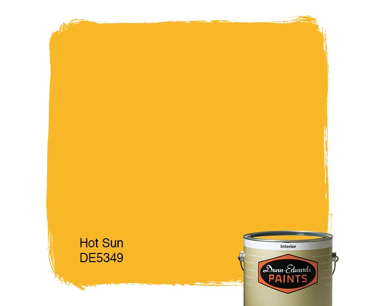 Hot Sun paint color DE5349