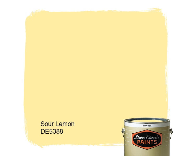 Sour Lemon paint color DE5388