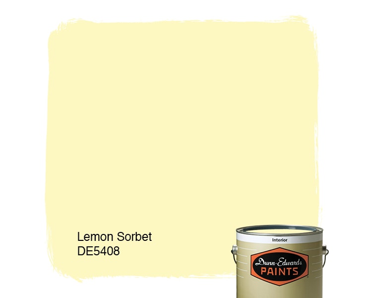 Lemon Sorbet paint color DE5408