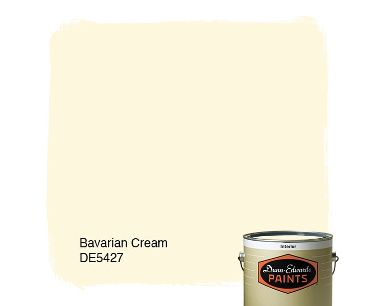Bavarian Cream paint color DE5427