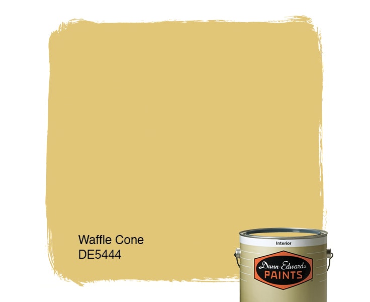 Waffle Cone paint color DE5444