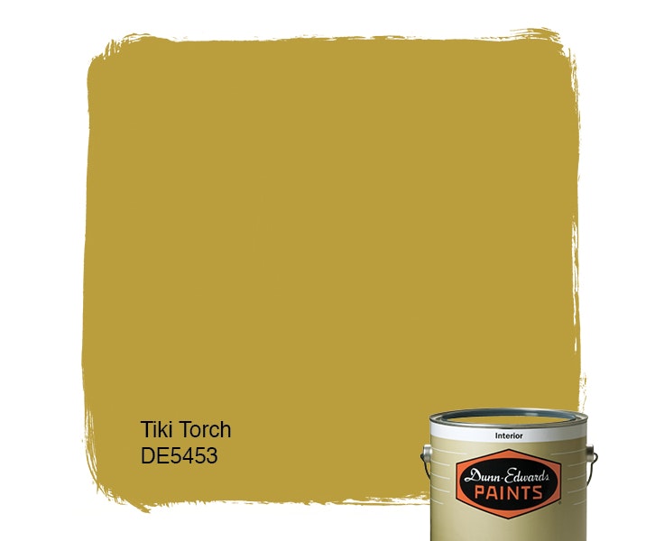 Tiki Torch paint color DE5453