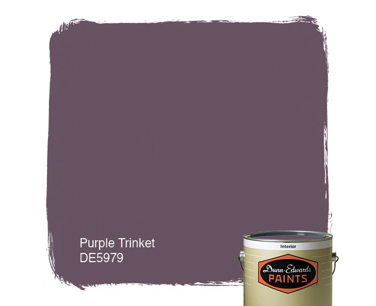 Purple Trinket paint color DE5979