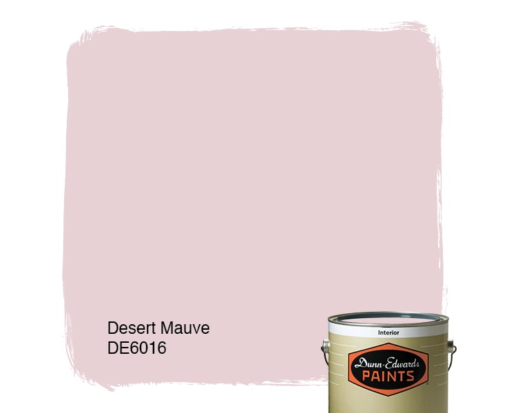 Desert Mauve paint color DE6016