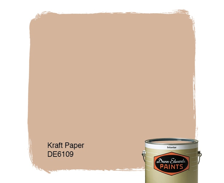 Kraft Paper paint color DE6109