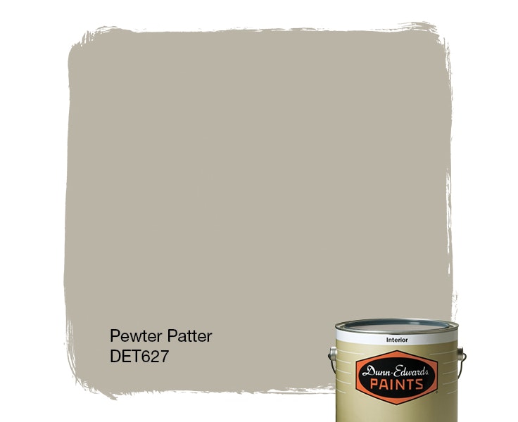 Pewter Patter paint color DET627