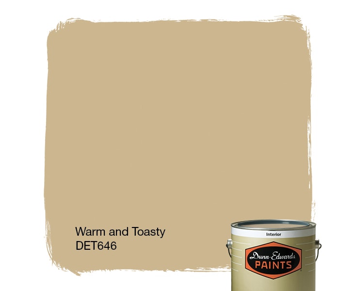 Warm and Toasty paint color DET646