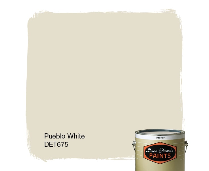 Pueblo White paint color DET675