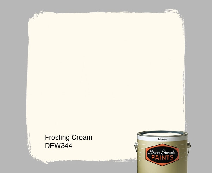 Frosting Cream paint color DEW344
