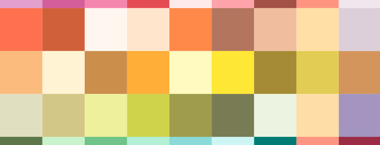 National Paint Color Chart